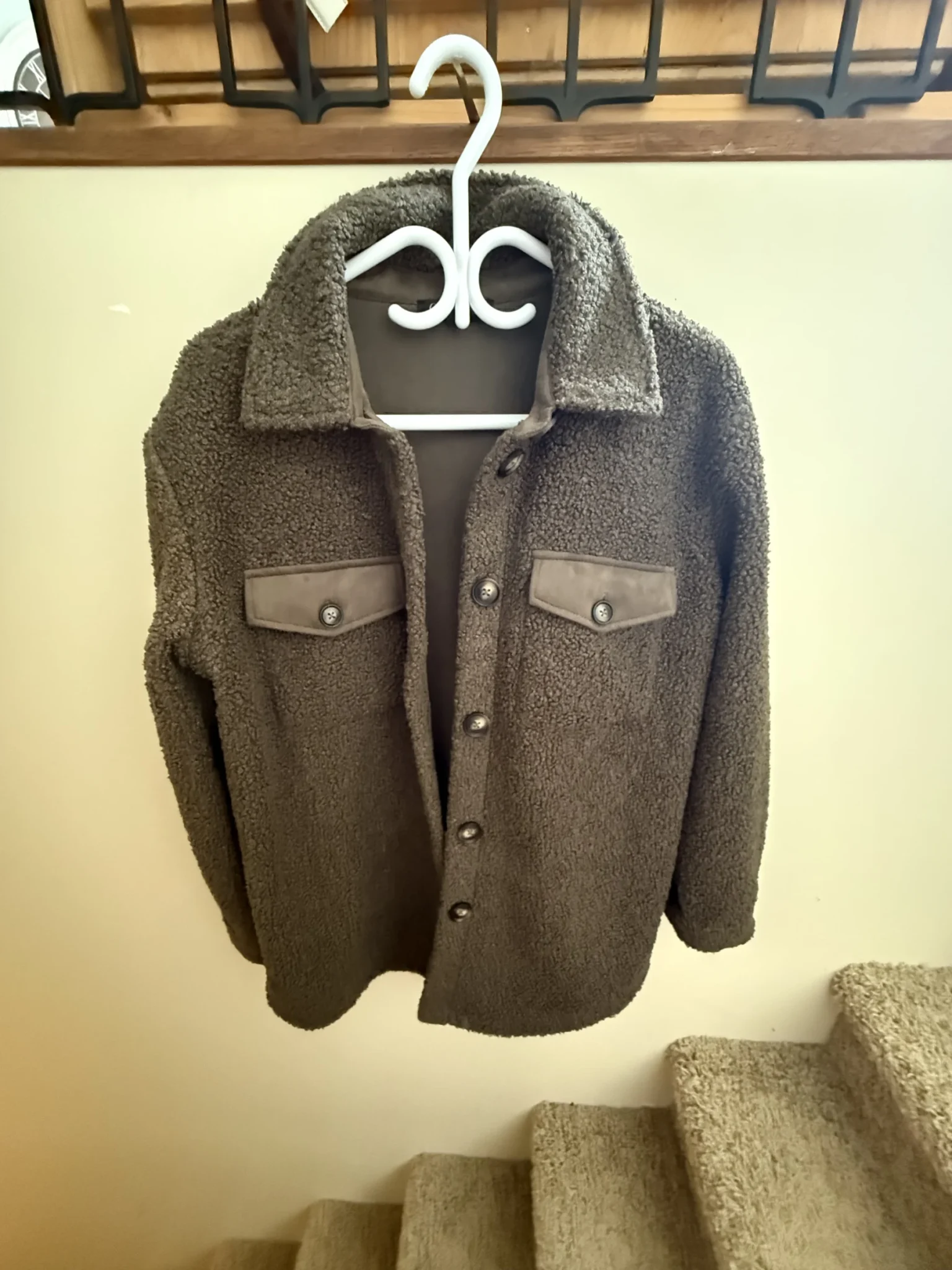 Featured image for Veste en Sherpa