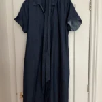 Featured thumbnail for Robe denin Jean à boutons pressions