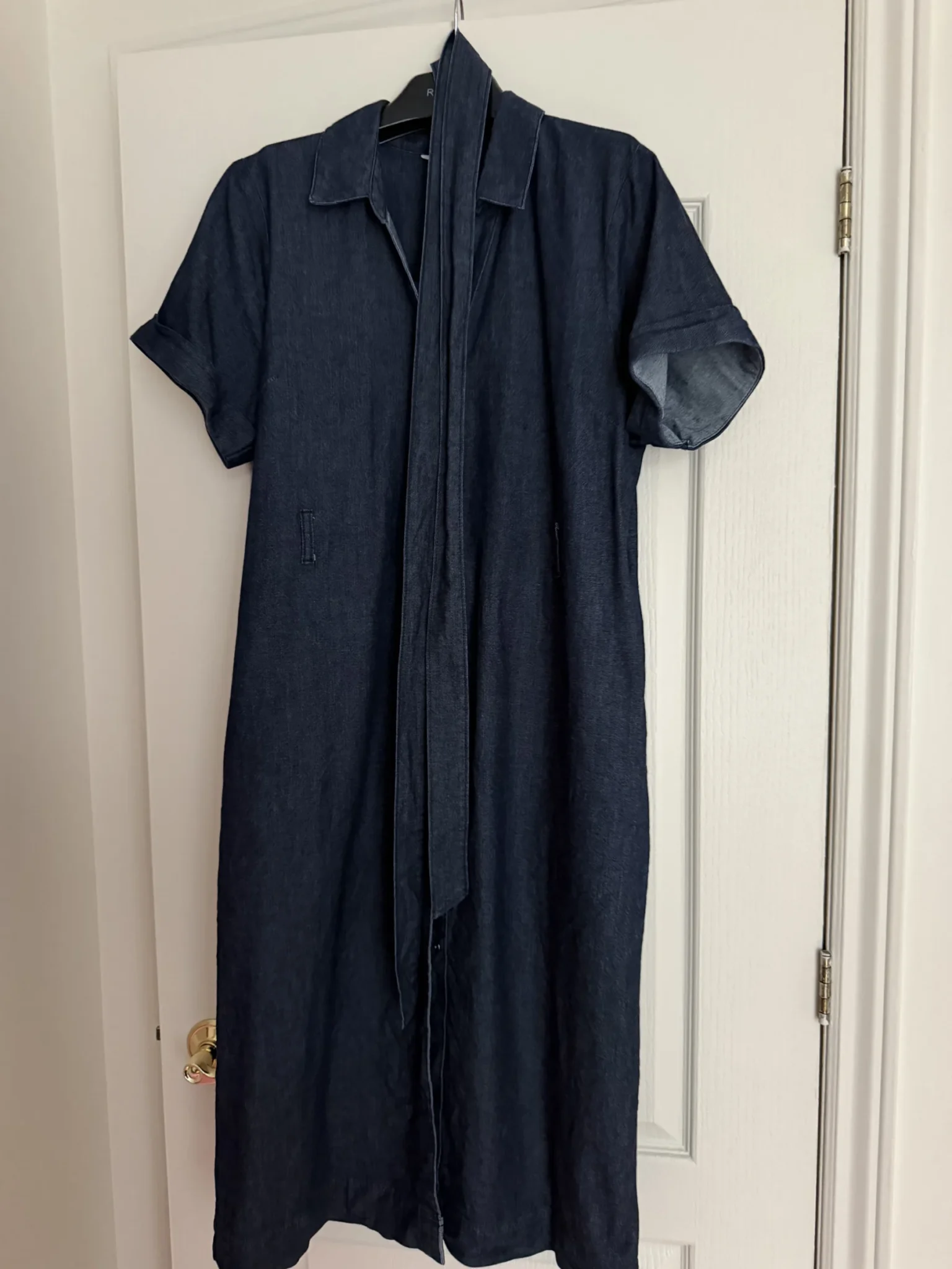 Featured image for Robe denin Jean à boutons pressions