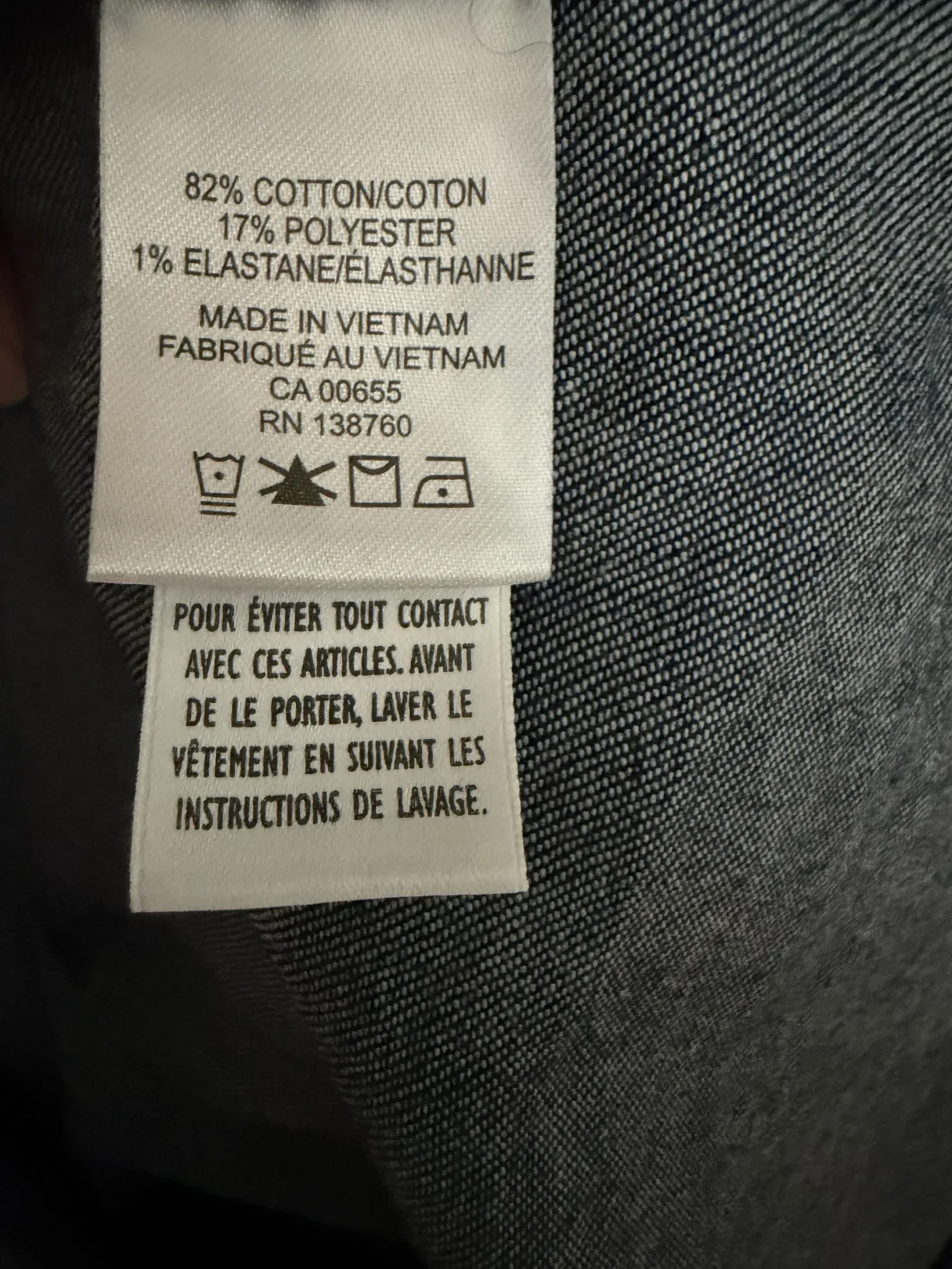 Image for Robe denin Jean à boutons pressions