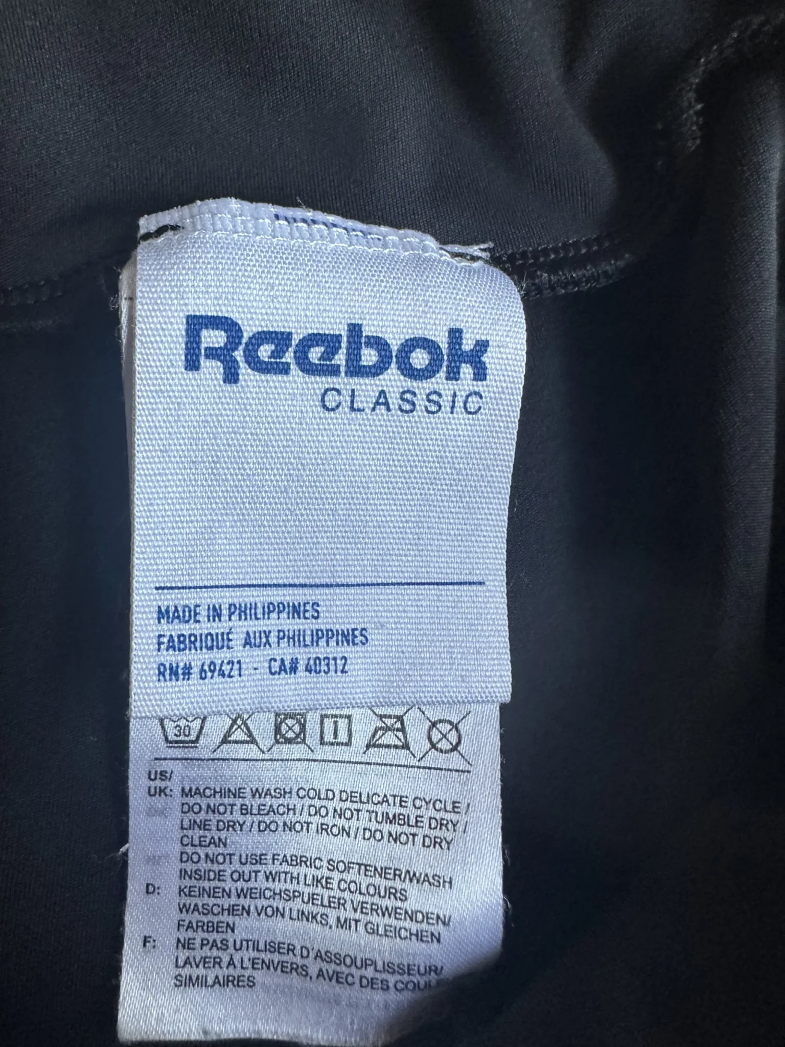 Image for Reebok sports leggings