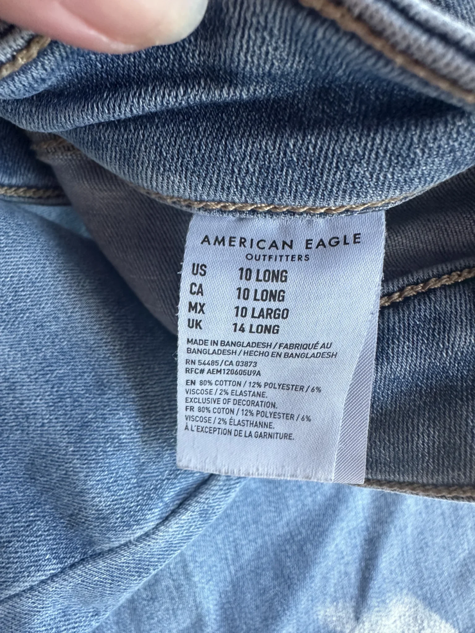 Image for American Eagle skinny jeans