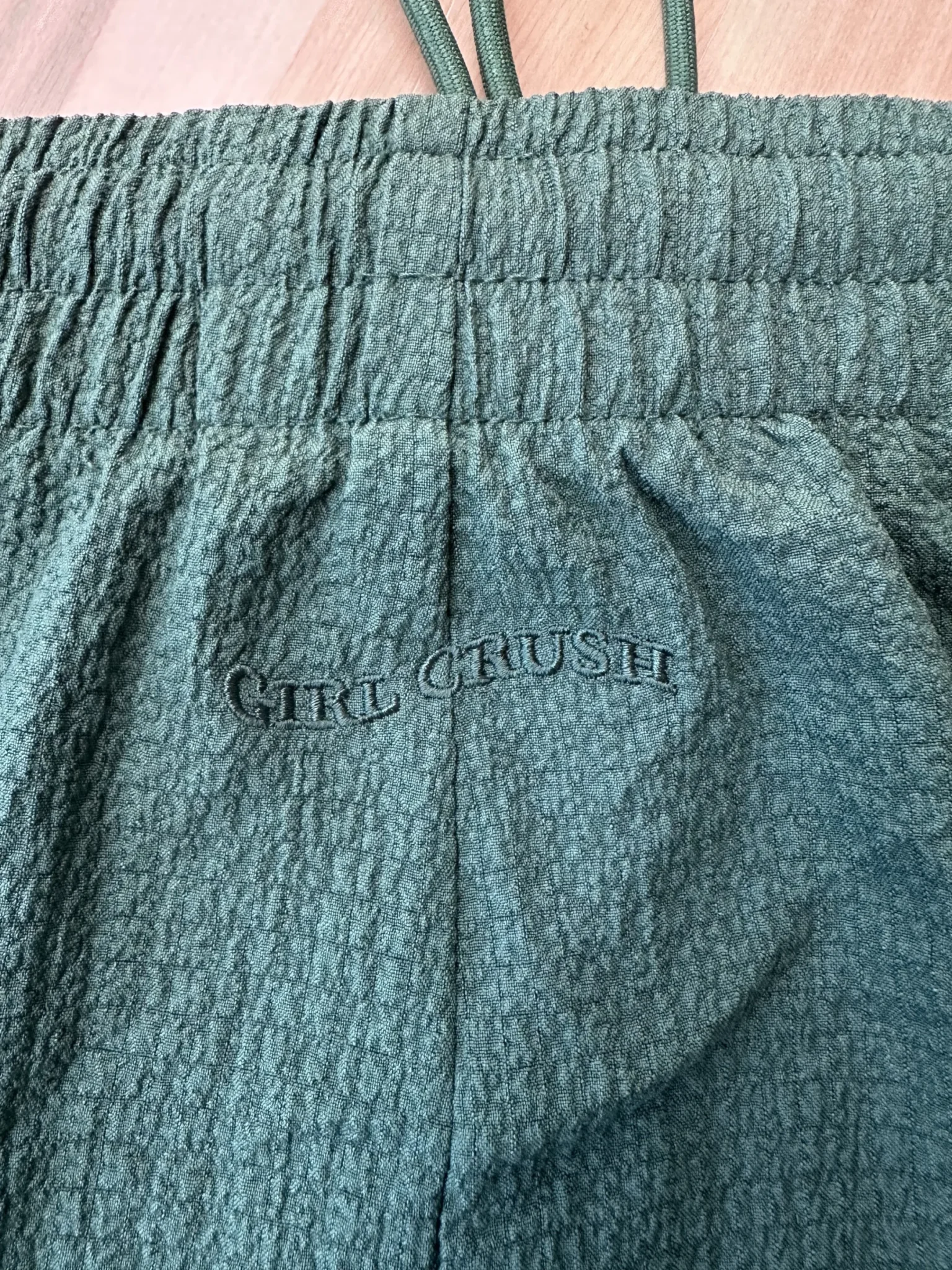 Image for Embossed safari-style shorts