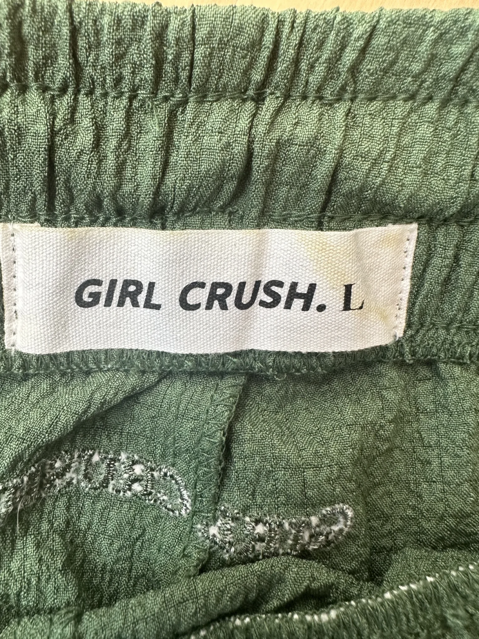 Image for Embossed safari-style shorts