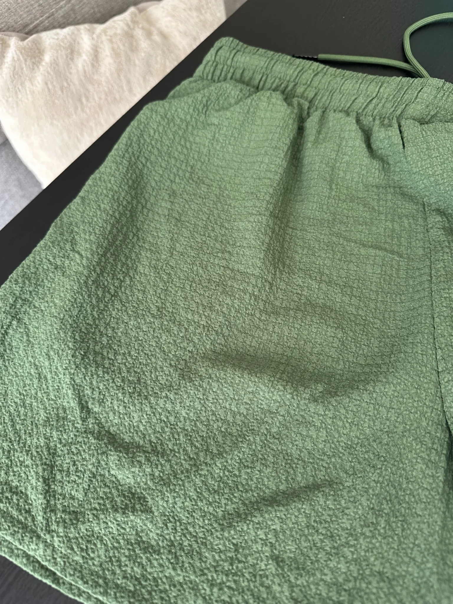Image for Embossed safari-style shorts