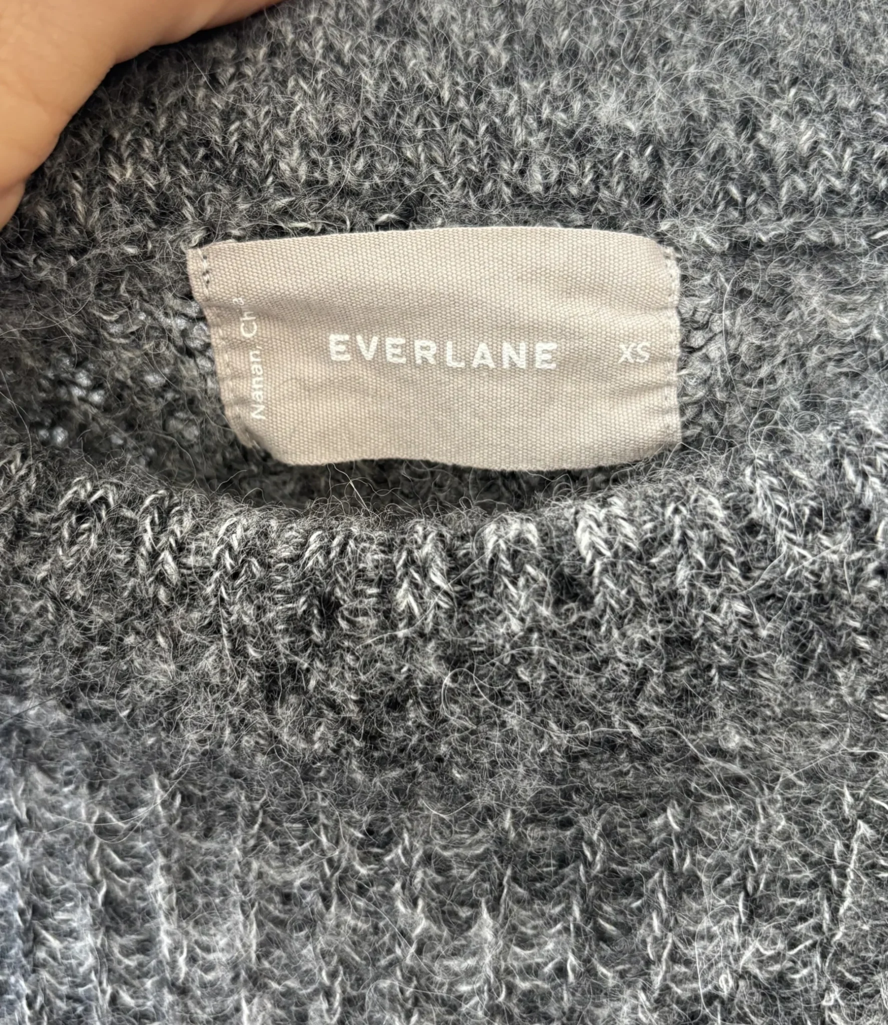 Image for ♥️EVERLANE charcoal jumper