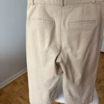 Thumbnail for Pantalon Frank and Oak taille haute à jambes larges — Beige, taille 6