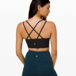 Thumbnail for Soutien-gorge long « Like a Cloud » de Lululemon – Noir, taille 6