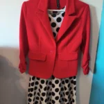 Thumbnail for Robe à pois blanche et noire - Colori