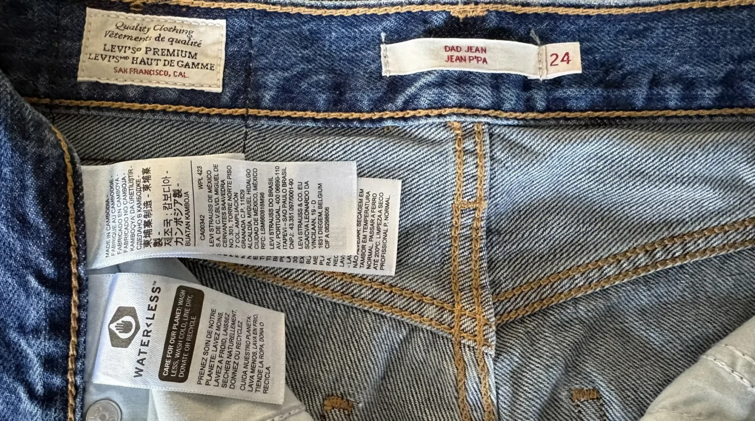 Image for LEVIS - Dad jeans