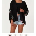 Thumbnail for Veste style Kimono