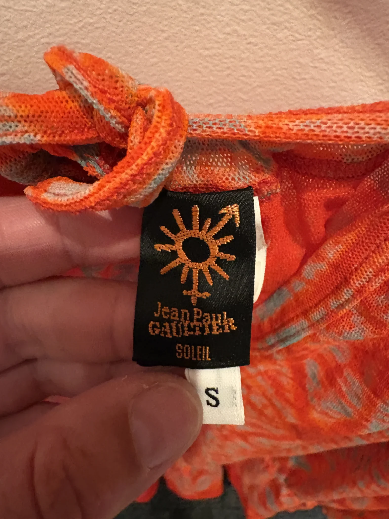 Image for Robe/tunique Jean Paul Gaultier Soleil - vintage