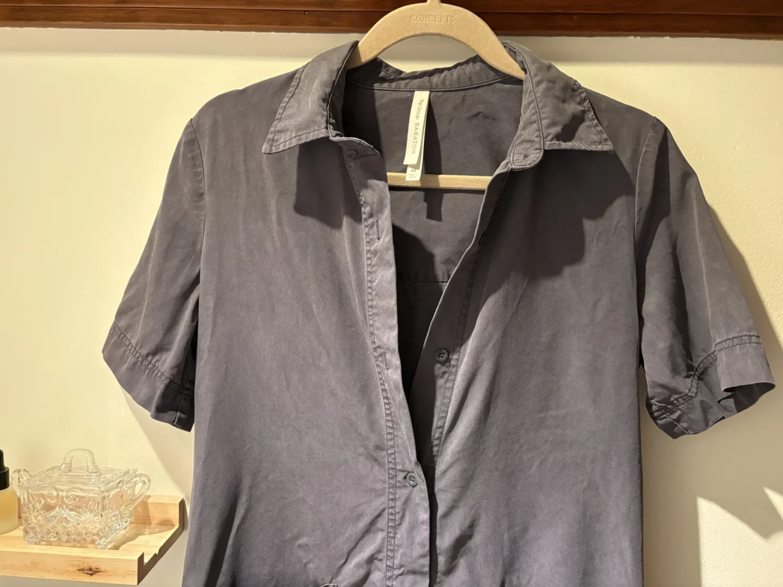 Image for Robe-chemise longue The Group by Babaton (Aritzia), taille XS