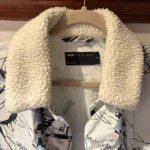 Thumbnail for Veste ASOS DESIGN à imprimé ski rétro