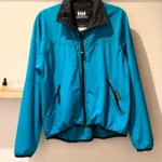 Featured thumbnail for Veste coupe-vent vintage Helly Hansen Silmond – turquoise – années 90