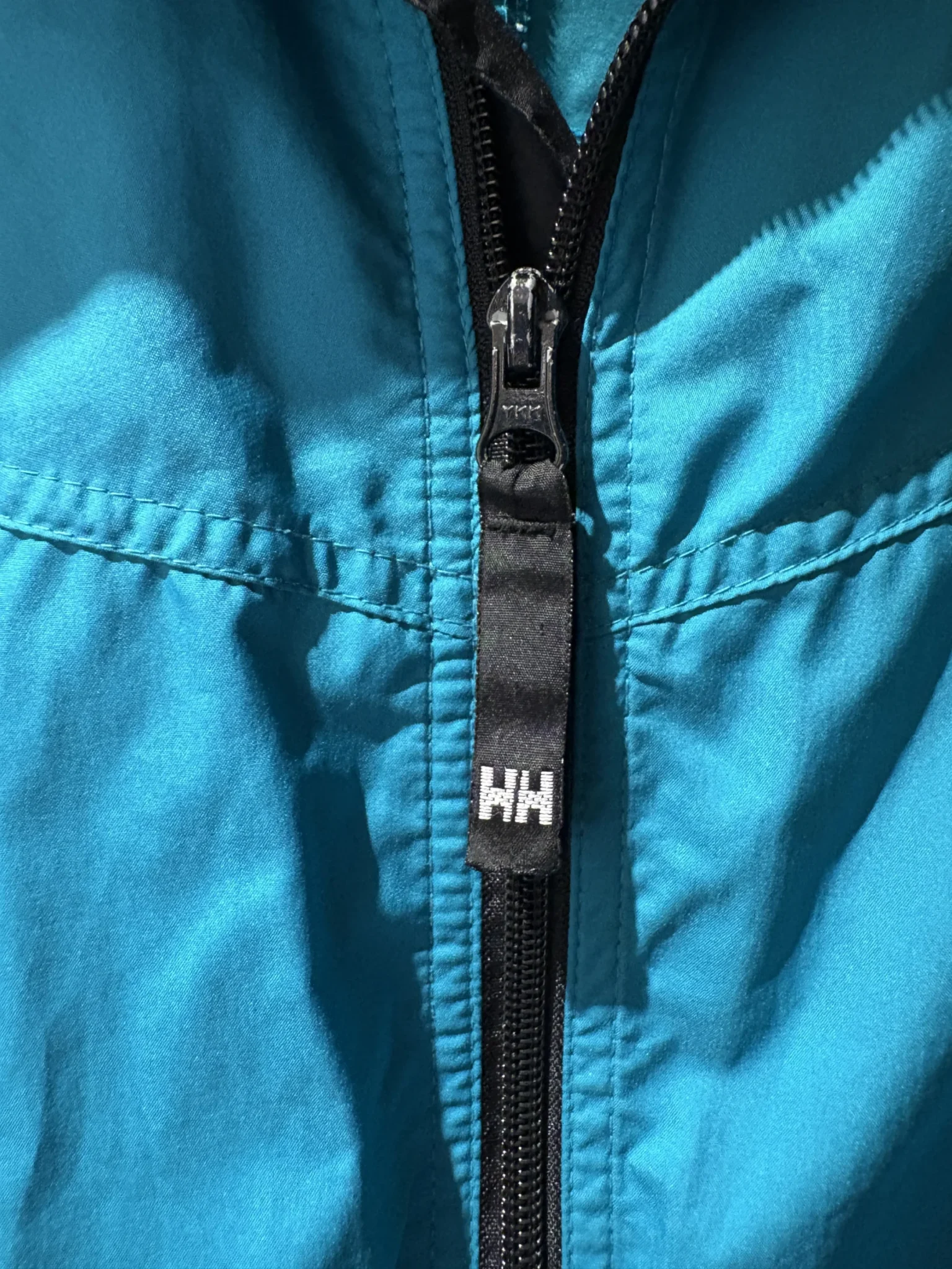 Image for Veste coupe-vent vintage Helly Hansen Silmond – turquoise – années 90