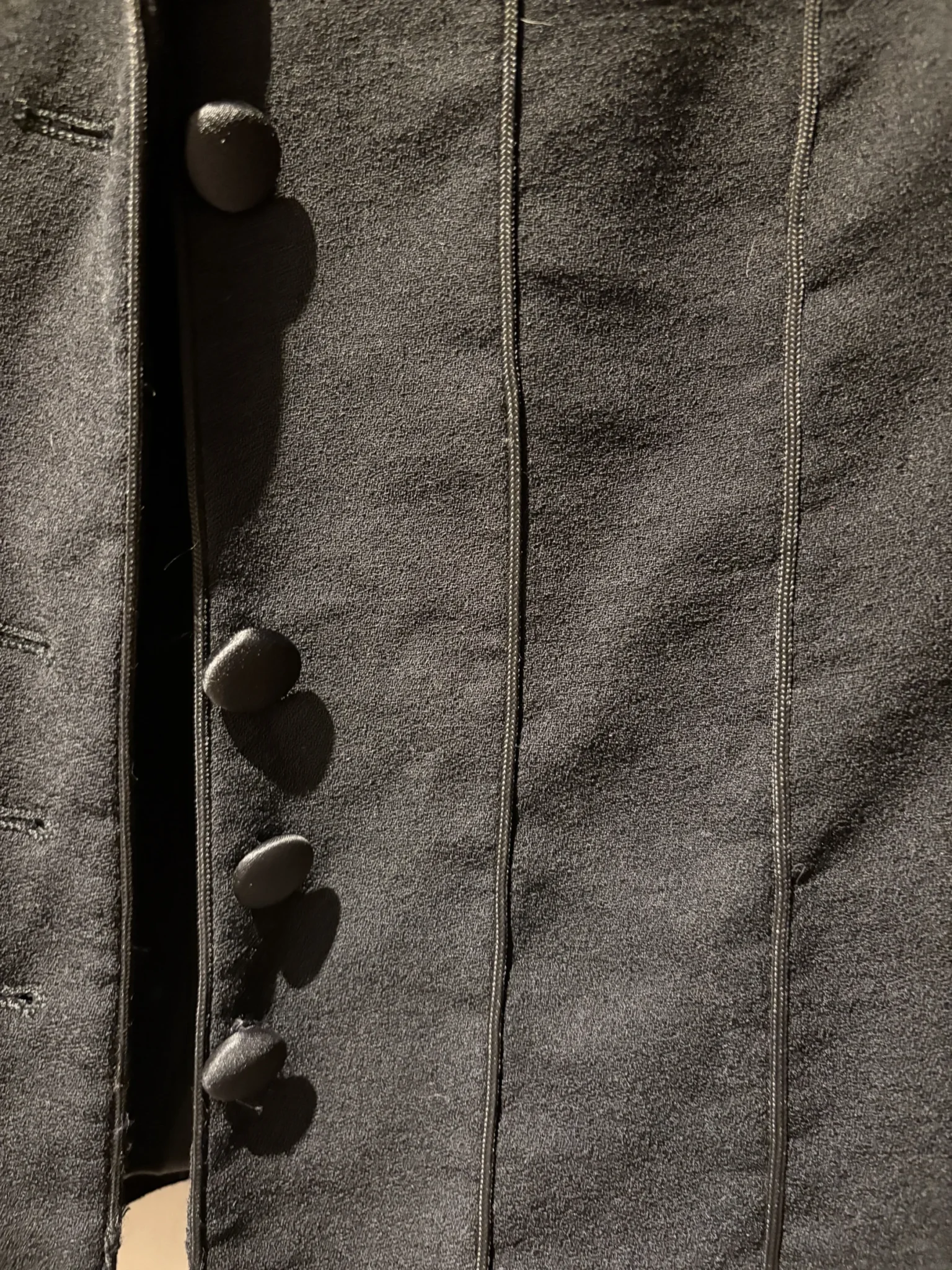 Image for Blazer vintage Louis Féraud – noir – taille US 12 / EU