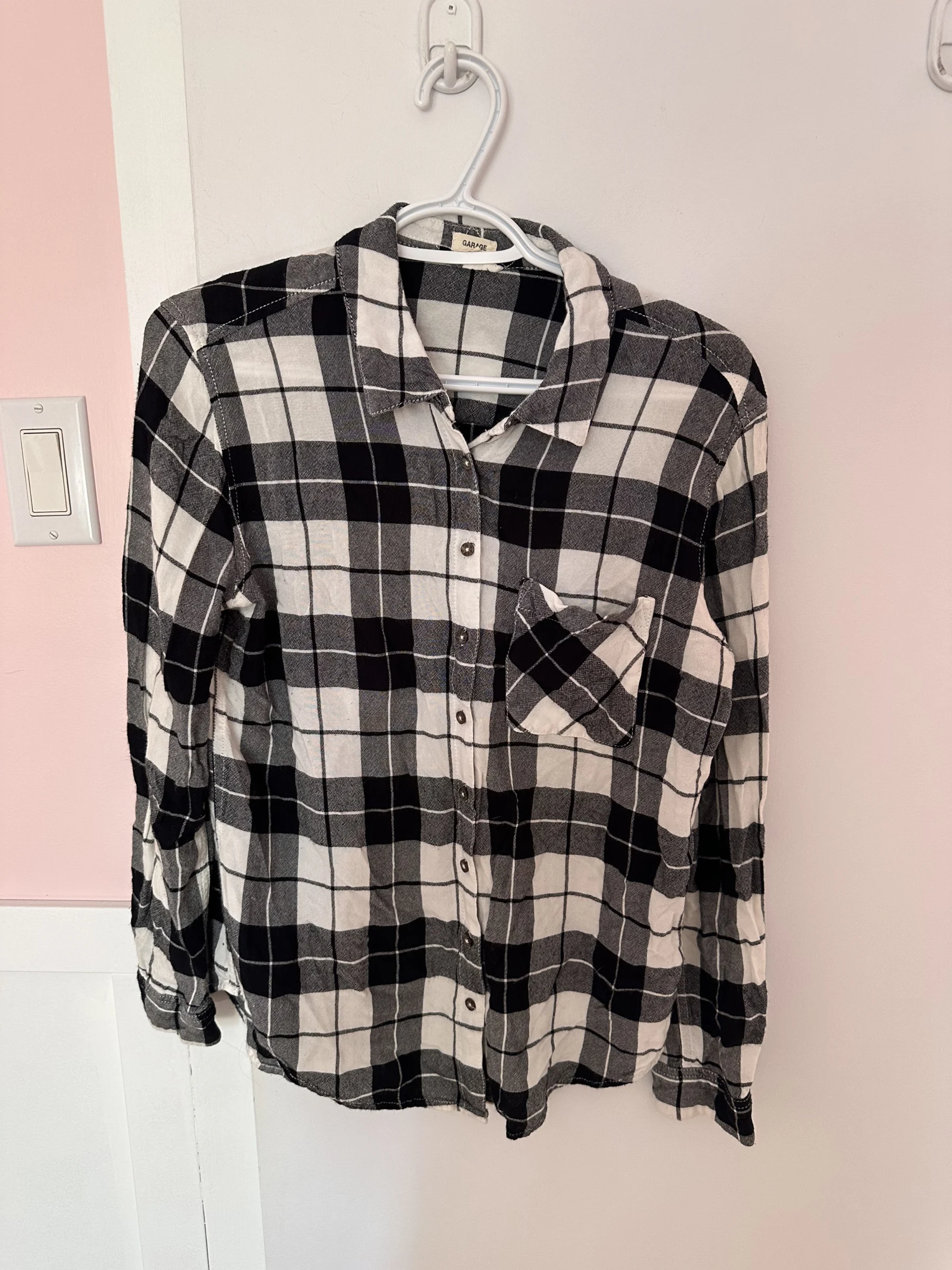 Chemise carreauté Garage seconde main
