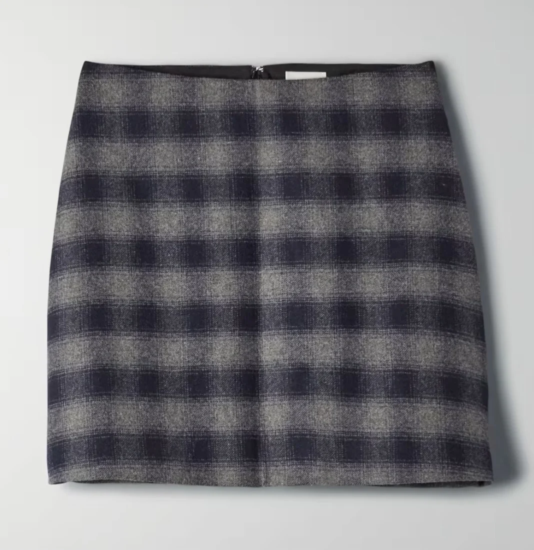🌷Mini jupe classique en laine - Aritzia Aritzia seconde main