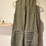 Thumbnail for Lauren Ralph Lauren linen playsuit – khaki/olive – Size 16