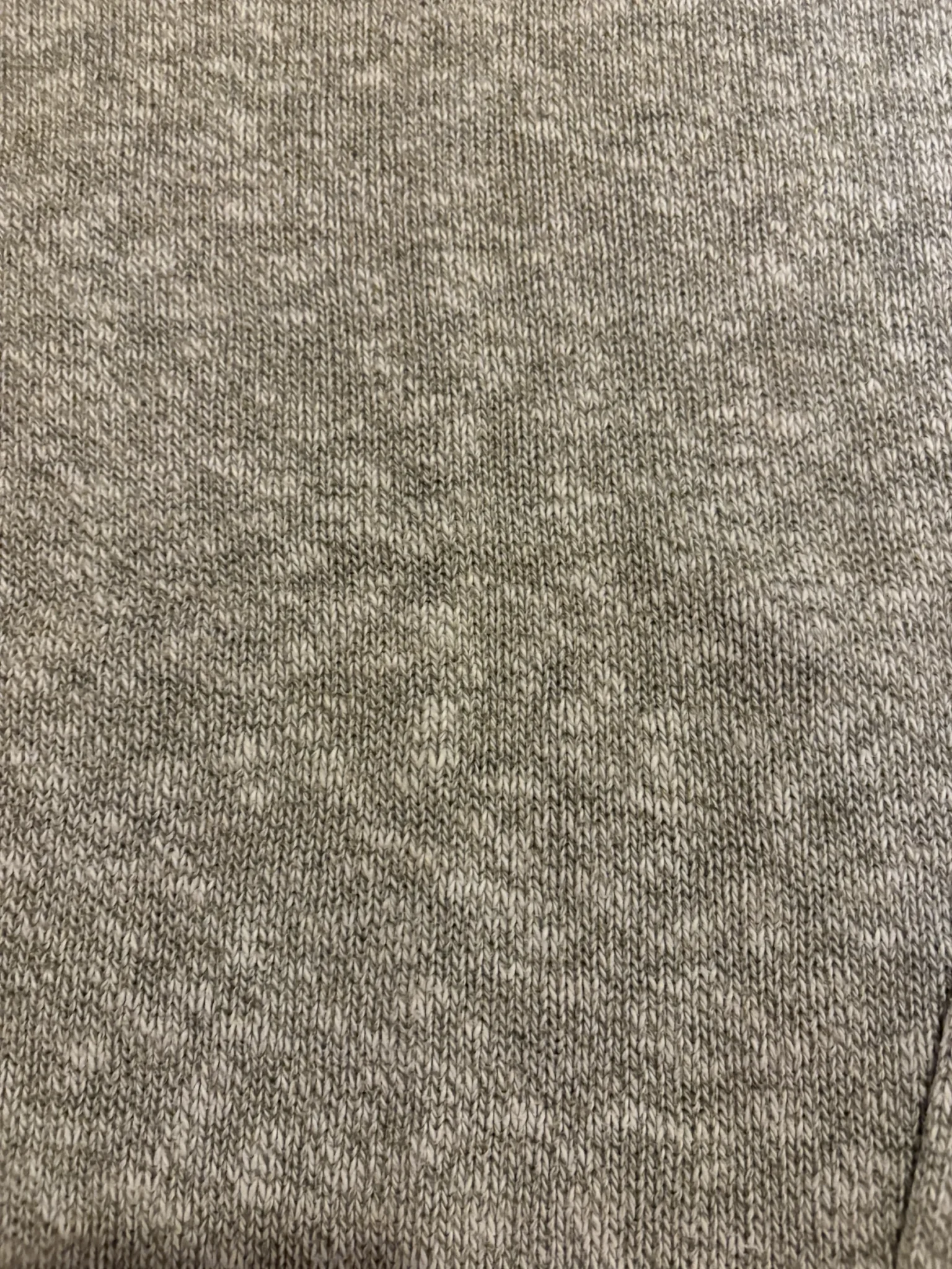 Image for Ilanco 100% cotton roll-neck jumper – heather grey – size P/S – made in Canada