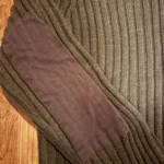 Thumbnail for Schott NYC Military Gear zip-up jumper – size L – military style with elbow reinforcements