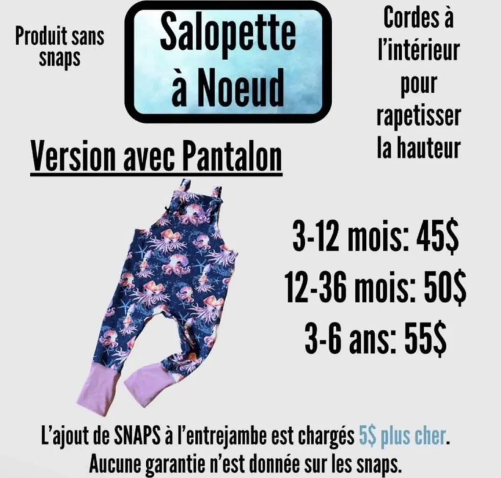 Image for Salopette évolutive 1 à 3 ans