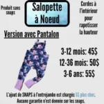 Thumbnail for Salopette évolutive 1 à 3 ans