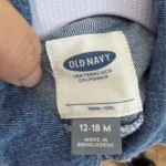 Thumbnail for Veste en jean 12-18M Old Navy