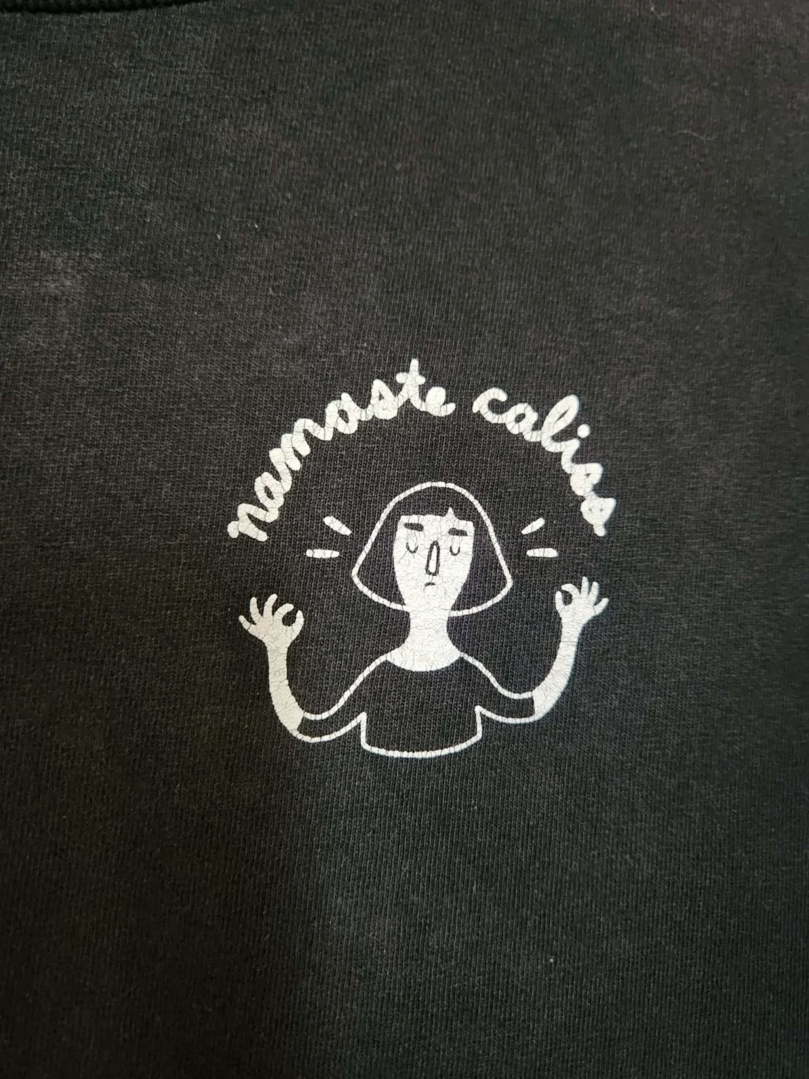 Image for t-shirt "namasté c*liss" de l'artiste Ana Roy