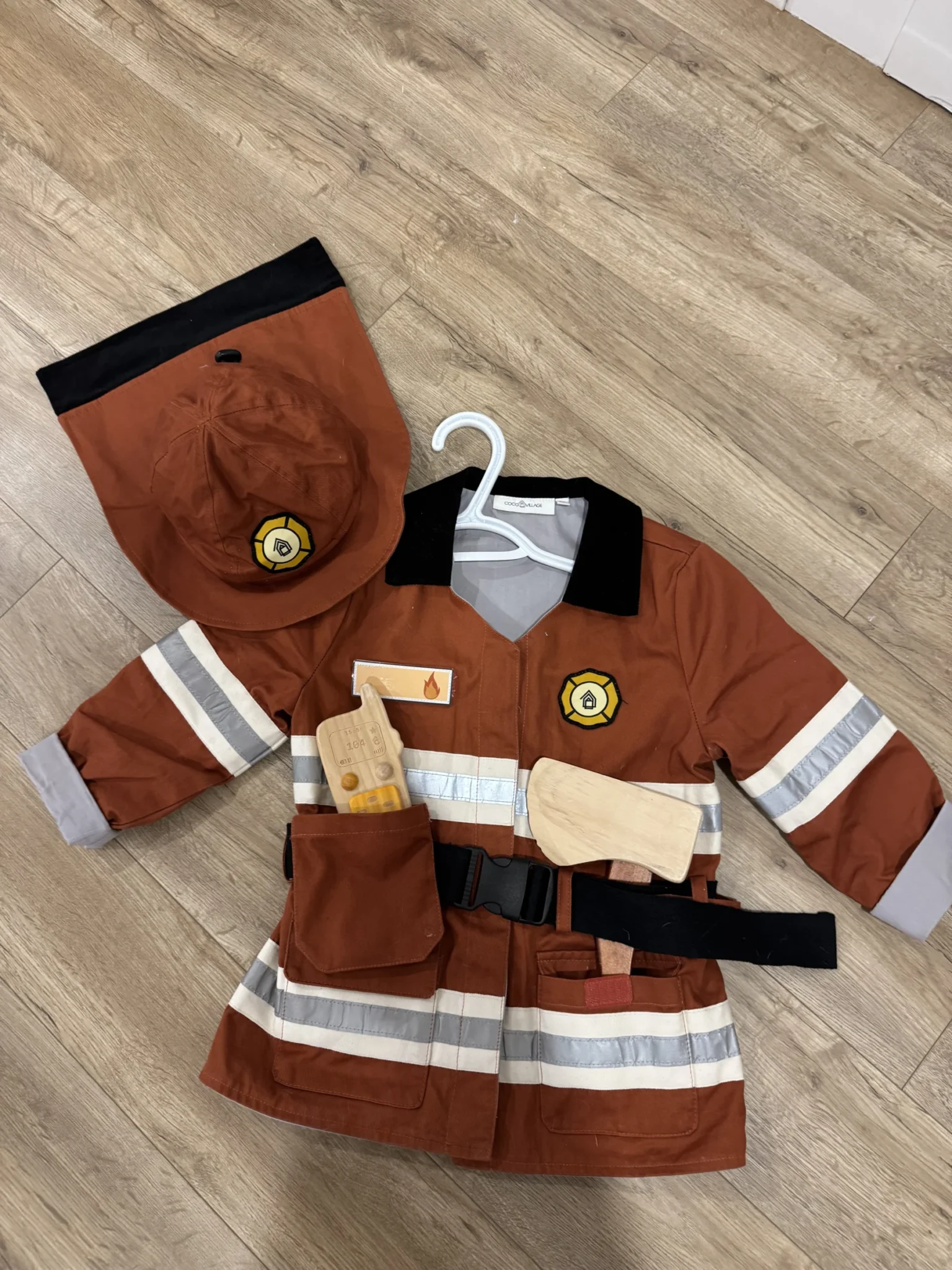 Featured image for Ages 4–5 – Firefighter Halloween costume
