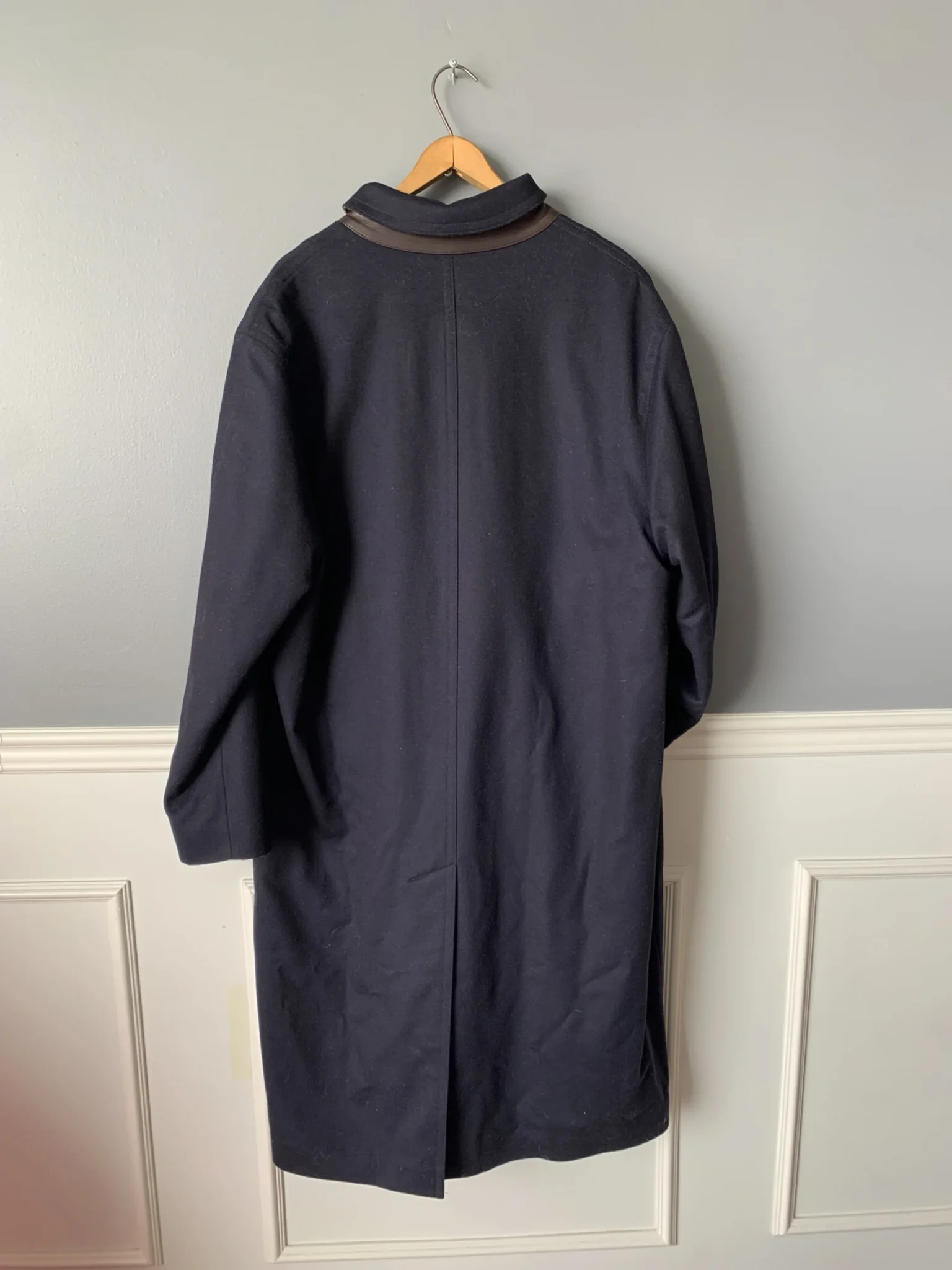Image for Manteau chic long Schneiders homme laine et Cashemire