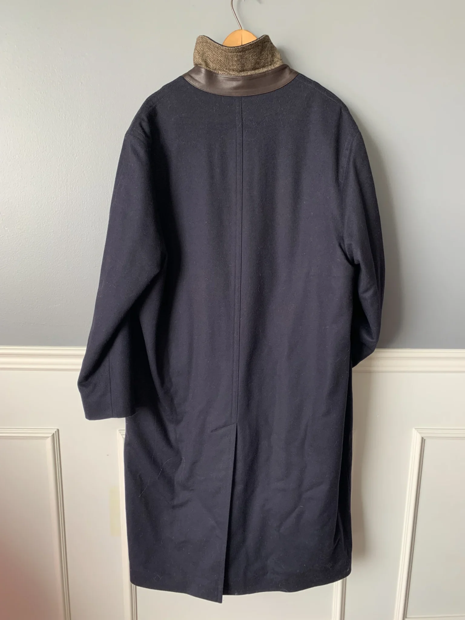 Image for Manteau chic long Schneiders homme laine et Cashemire