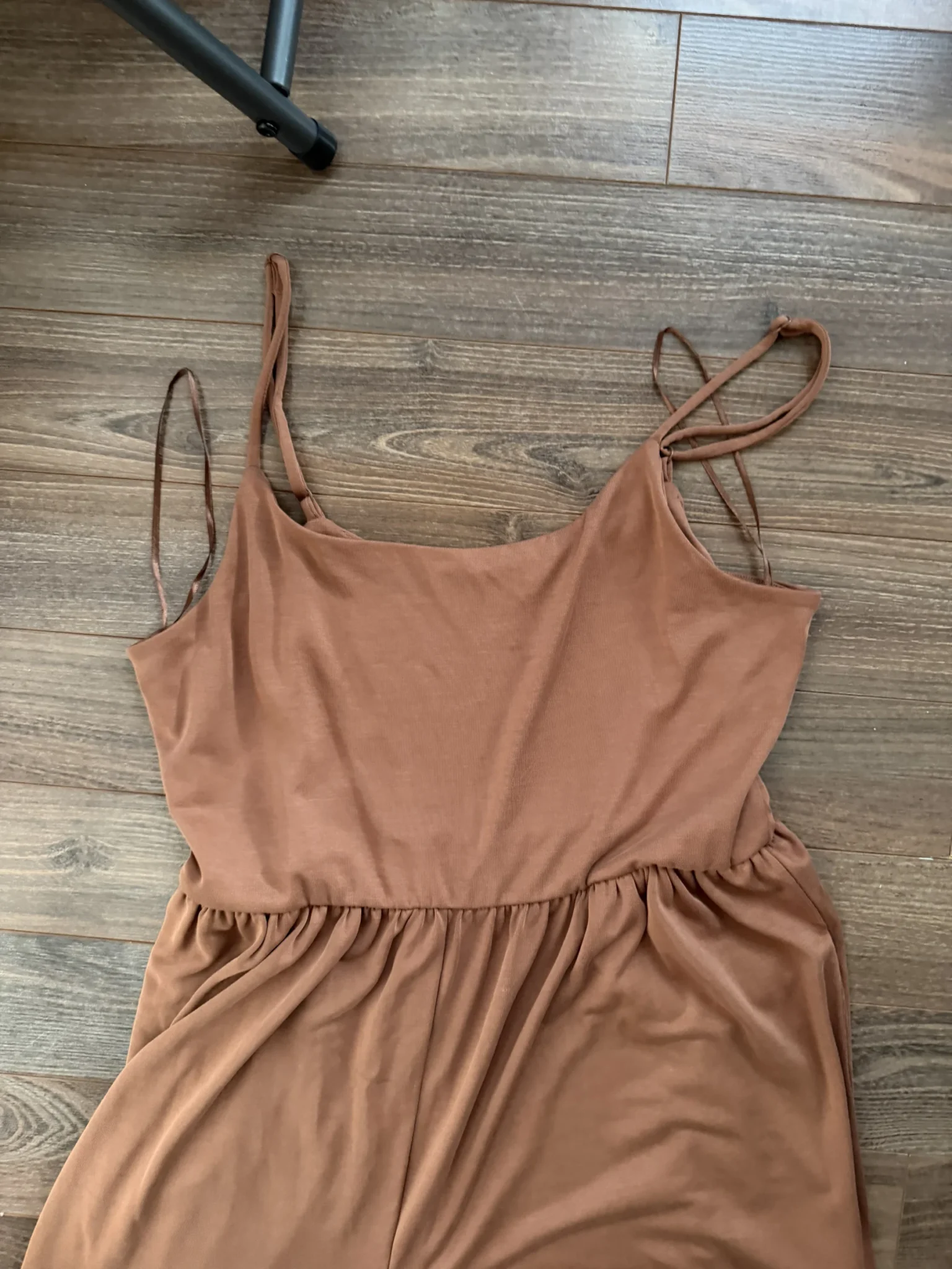 Image for Fitted jumpsuit with gathered waist