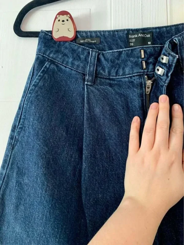 Image for Jeans ballon Amelia bleu foncé
