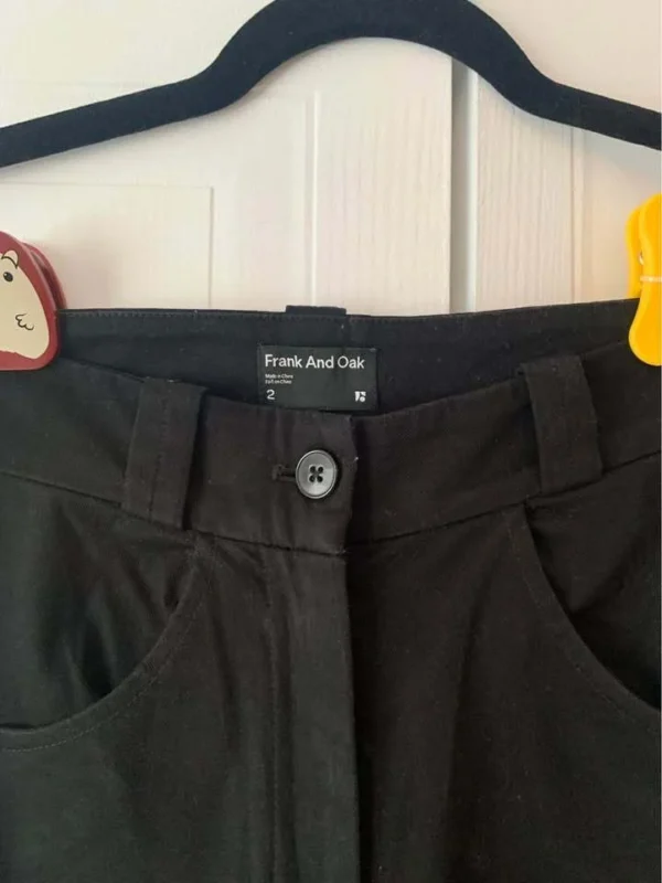 Image for Pantalon noir Frank And Oak