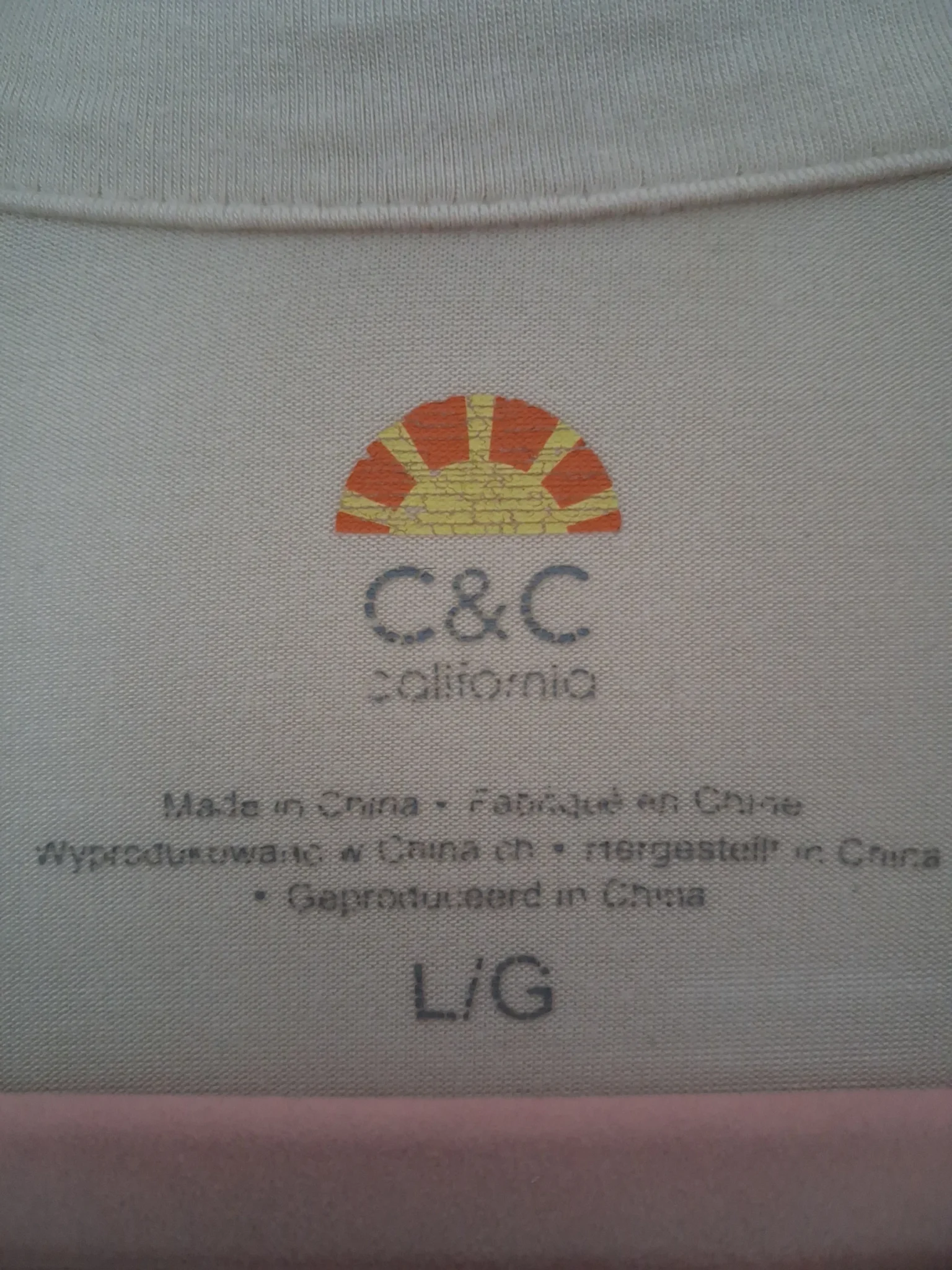 Image for Chandail ultra confo C and C California