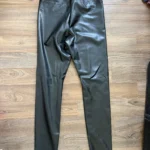 Thumbnail for Faux leather leggings