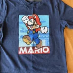 Thumbnail for Navy blue Mario Bros T-shirt