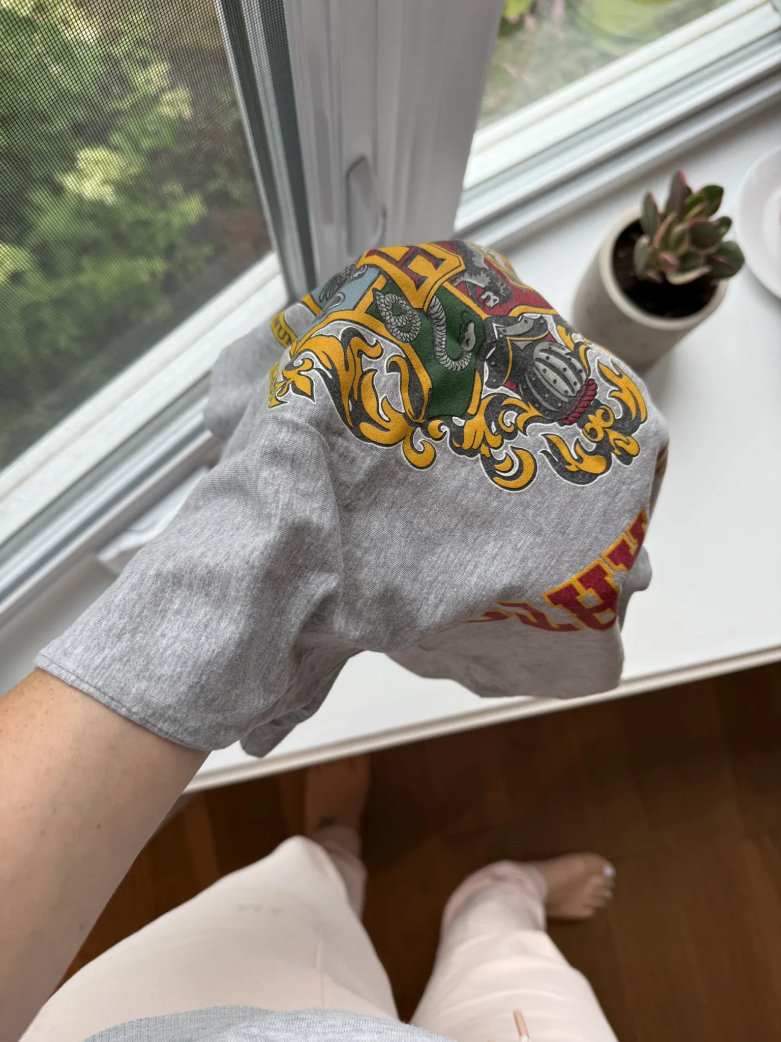 Image for Grey Harry Potter T-shirt