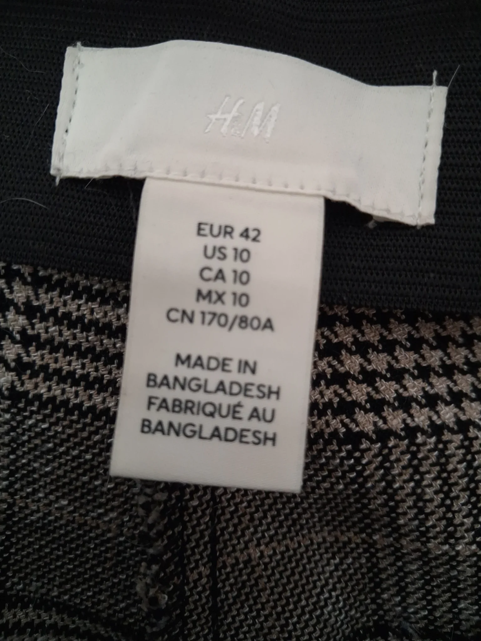 Image for Pantalons carrotés H et M