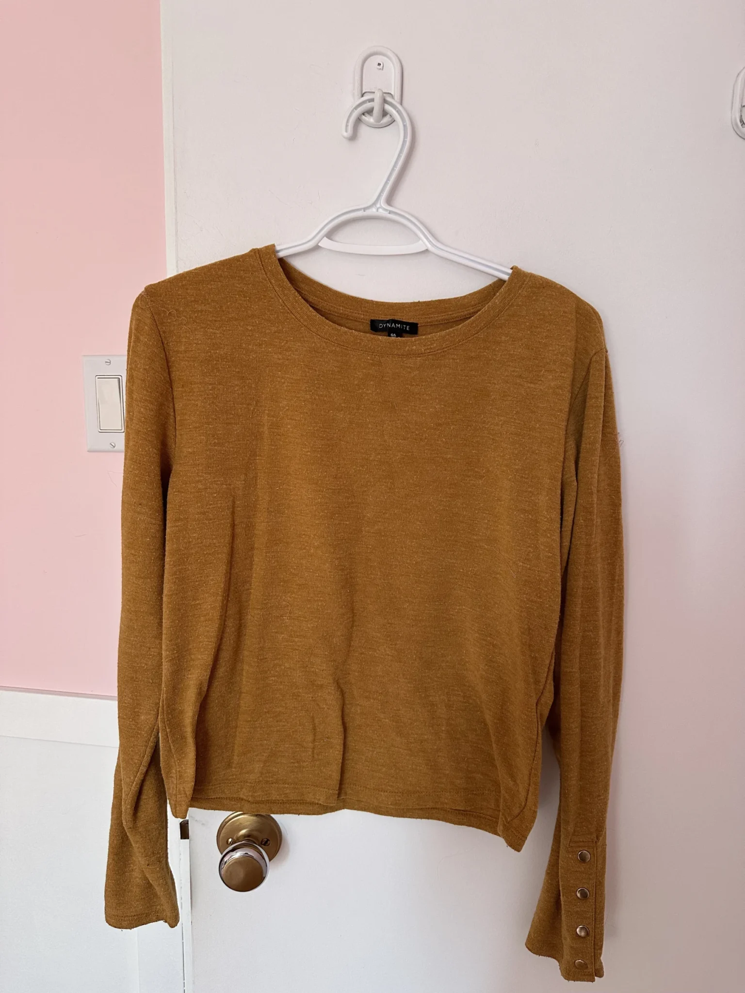 Featured image for Jumper with buttons on the sleeves