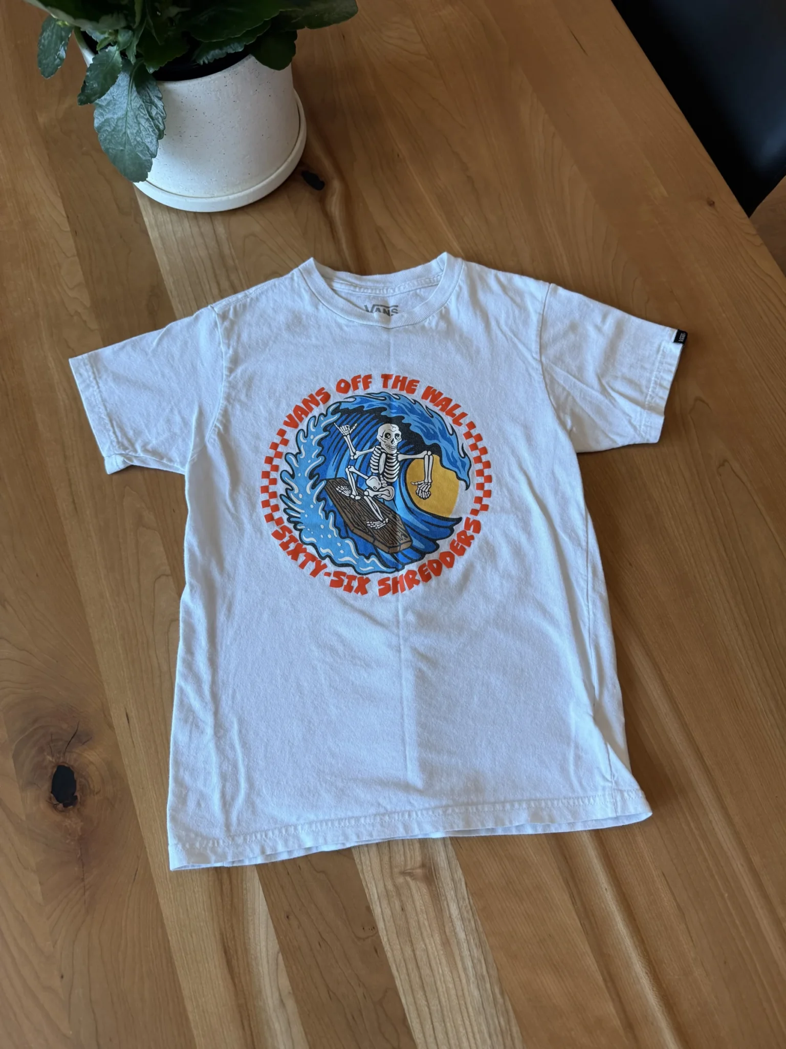 Featured image for White Vans T-shirt