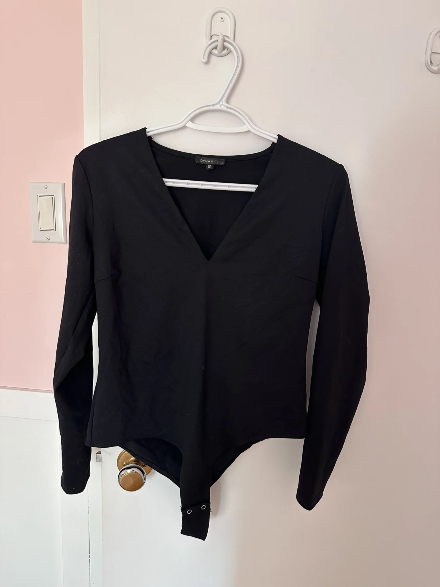 Featured image for Dynamite long-sleeved bodysuit