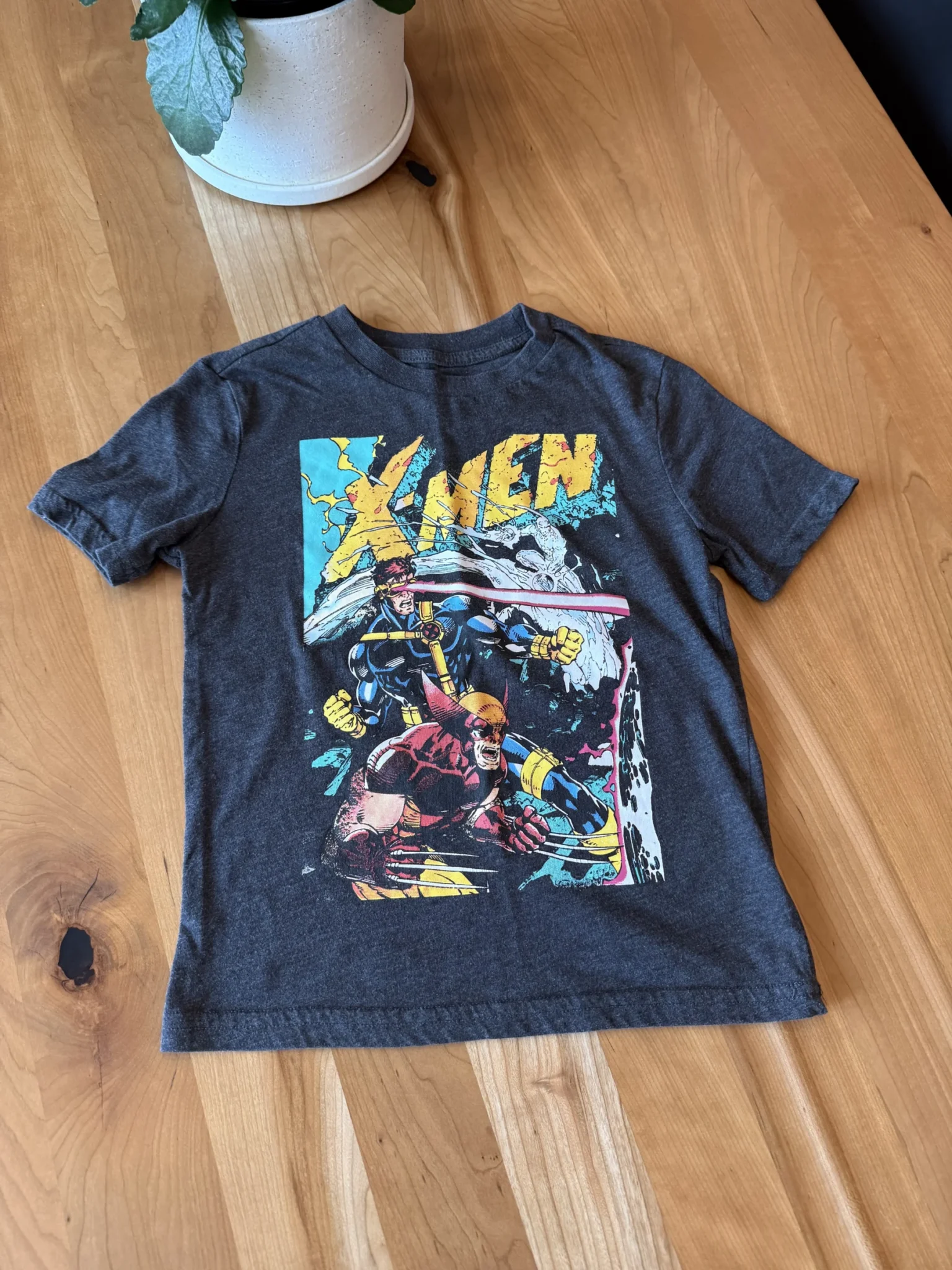 Featured image for Dark grey X-Men T-shirt