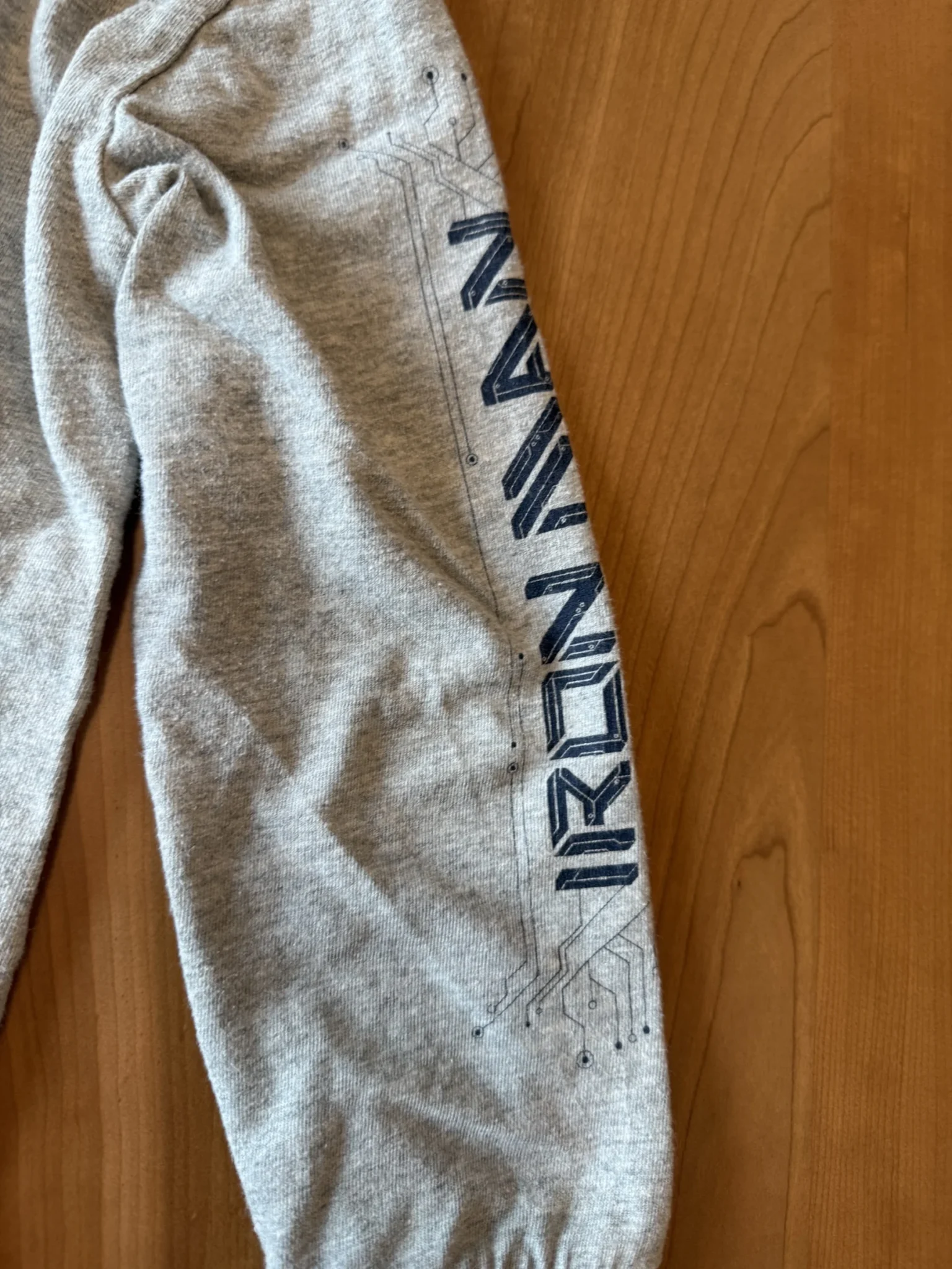 Image for Iron Man grey long-sleeved top