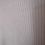 Thumbnail for White ribbed roll-neck jumper