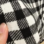 Thumbnail for Massimo Dutti robe mi-longue en maille Vichy noir