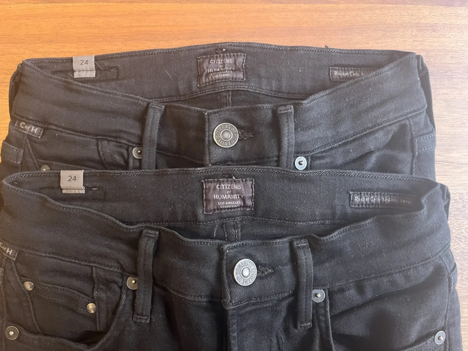 Image for 2 paires de jeans skinny Citizens of Humanity