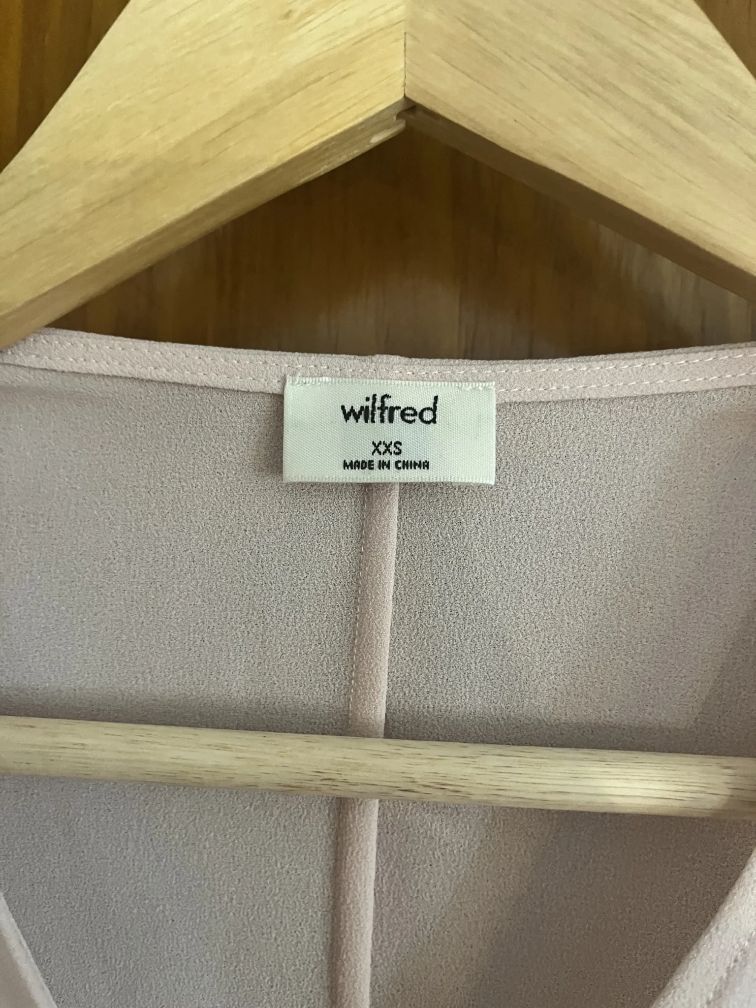 Image for Blouse crop top Wilfred (Aritzia) taille XXS